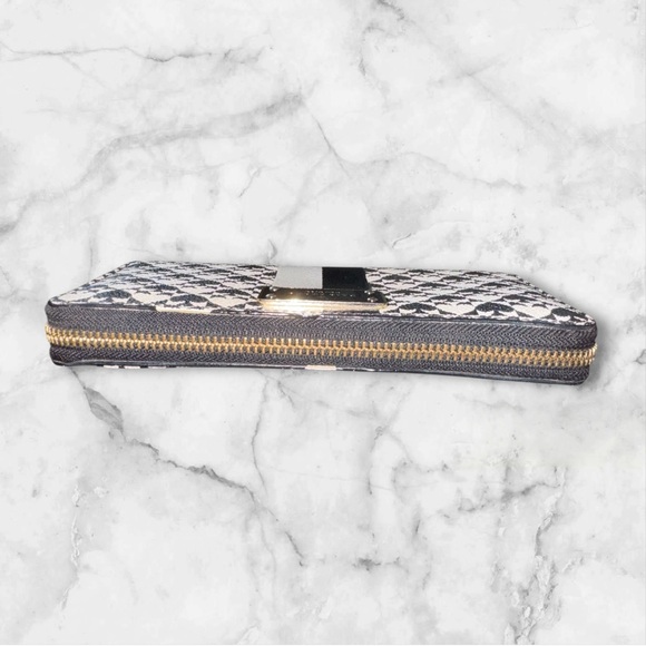 Kate Spade New York Neda Zip-around Continental Wallet Heart/Spade Pattern EUC - Picture 9 of 9